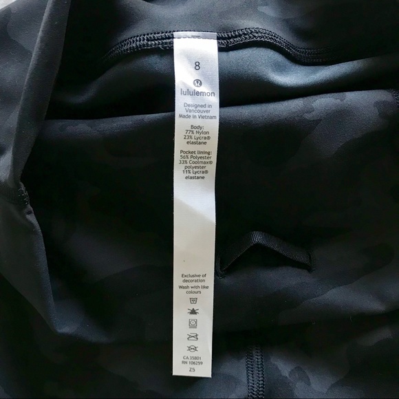 🍋 LULULEMON Wunder Train High Rise Short 6” SZ 8 - Picture 7 of 8